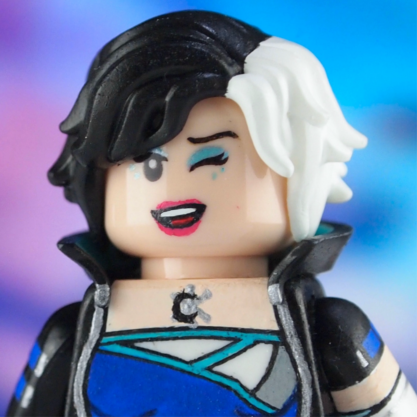 Frosty K-Pop Idol Hair 3D Print