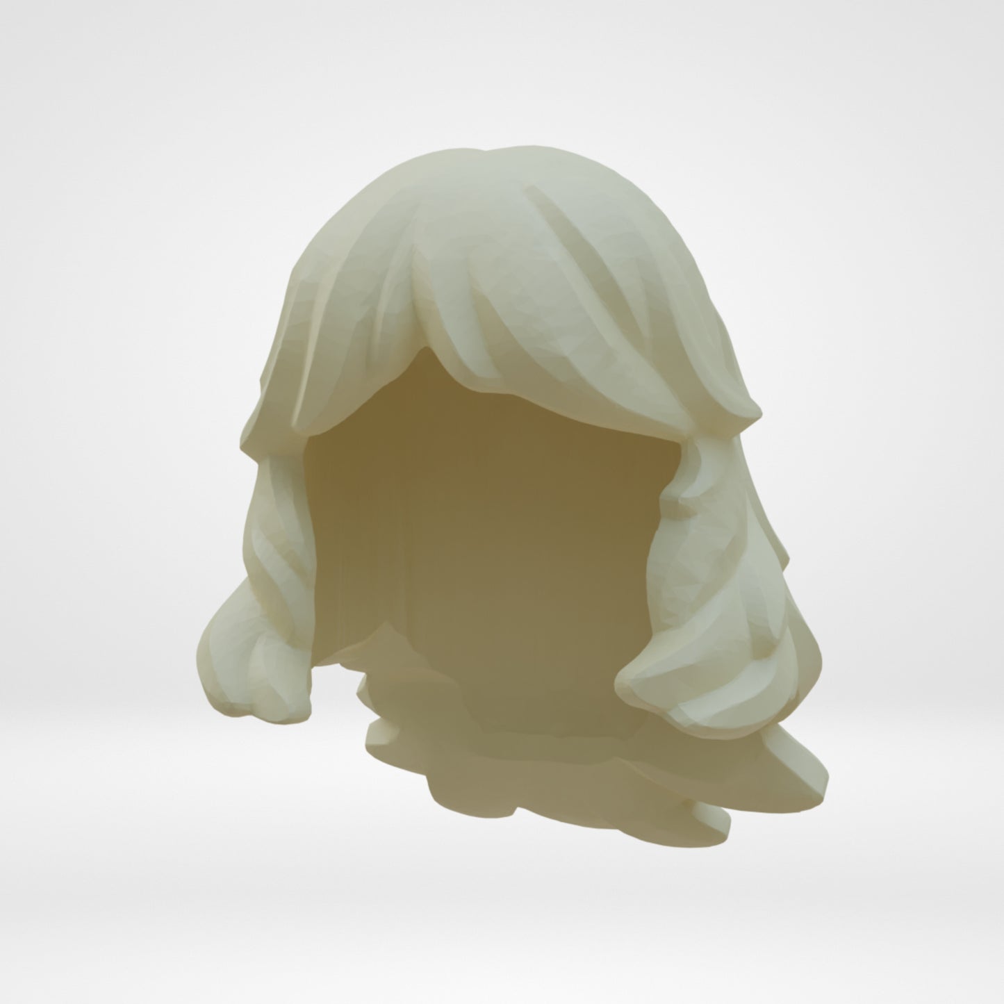 Sylvie Hair 3D Print