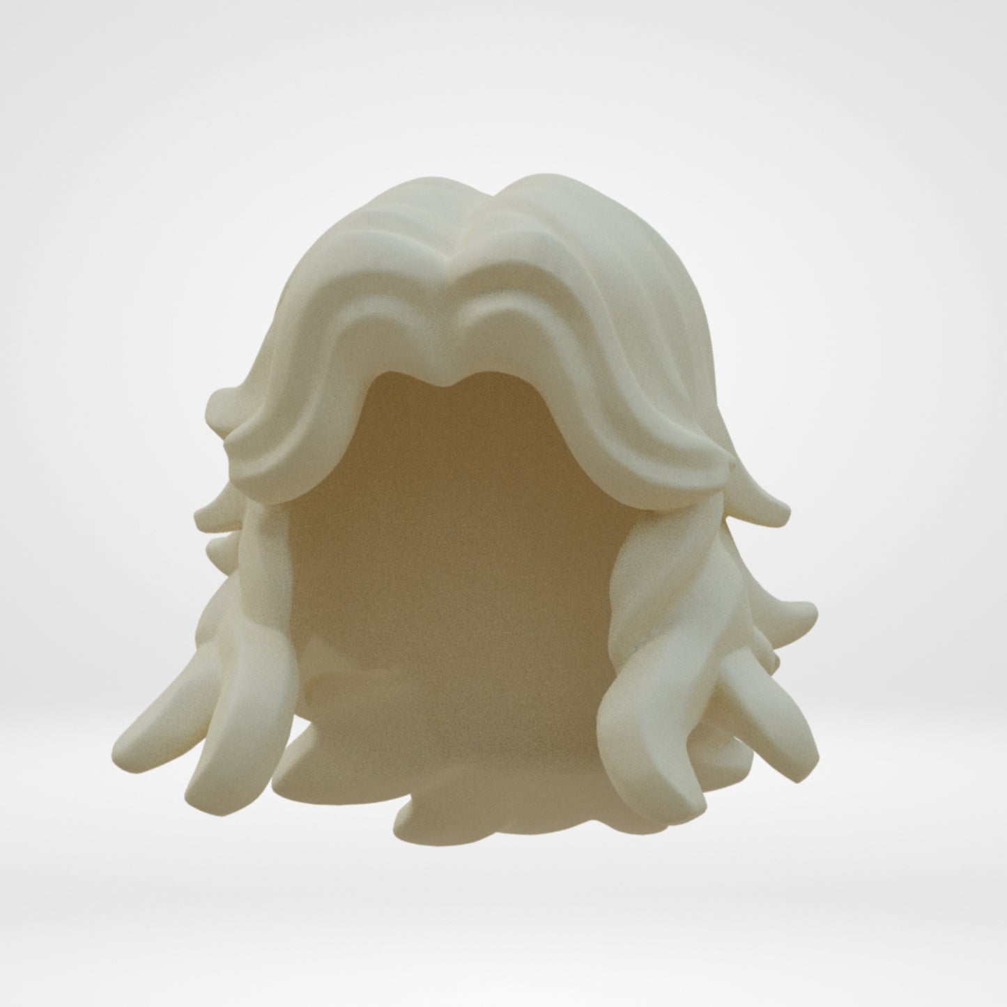 Visible Woman Hair 3D Print