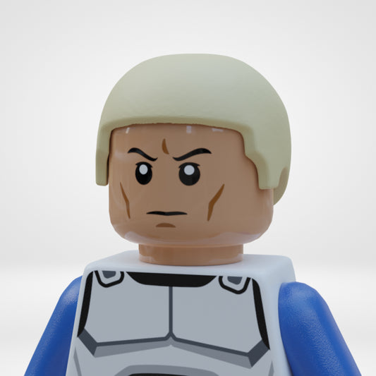 Captain Fade Hair 3D Print