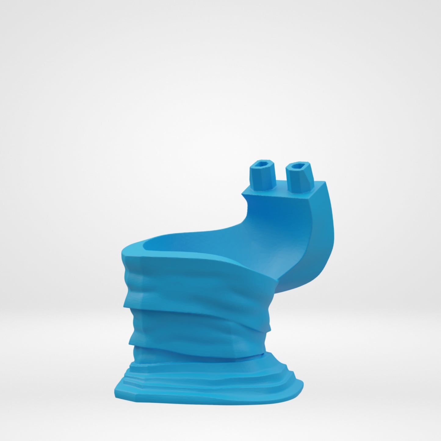 Elongated Leg Curl 3D Print