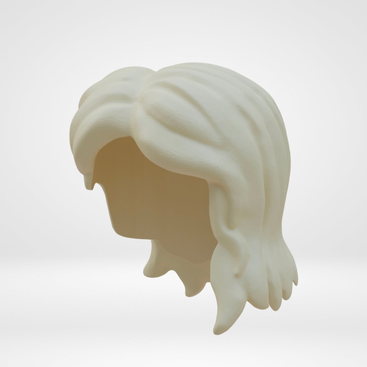 Gwen Hair 3D Print